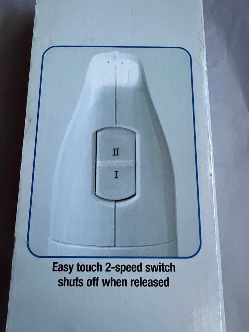Immersion Blender SM107 White - Compact Handheld 2 speed. Like new.